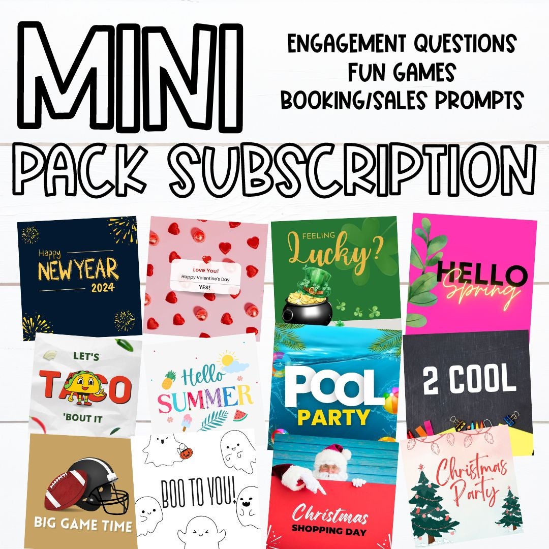 Mini Pack Subscription 2024 Success Swag