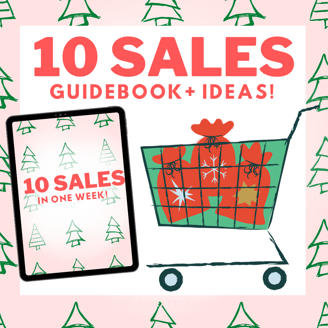 10 Sales, 10 Days Success Swag