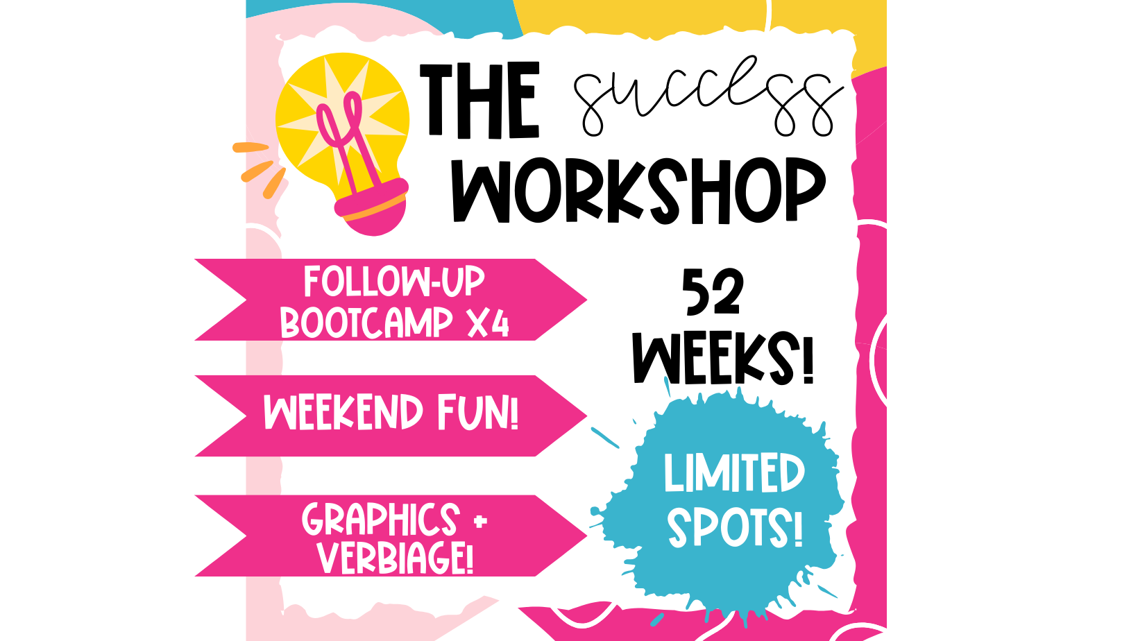 The Success Workshop | Success Swag